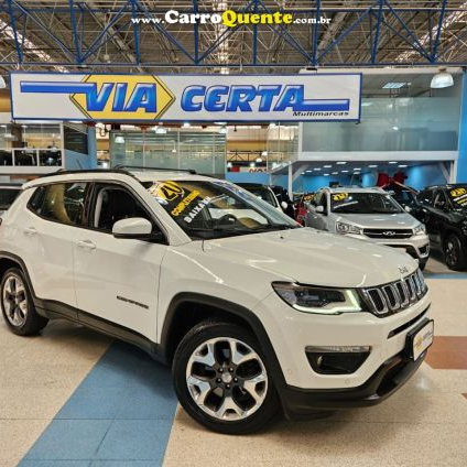 JEEP COMPASS 2.0 FLEX LONGITUDE * C/ 58.900 KM APENAS * 2020