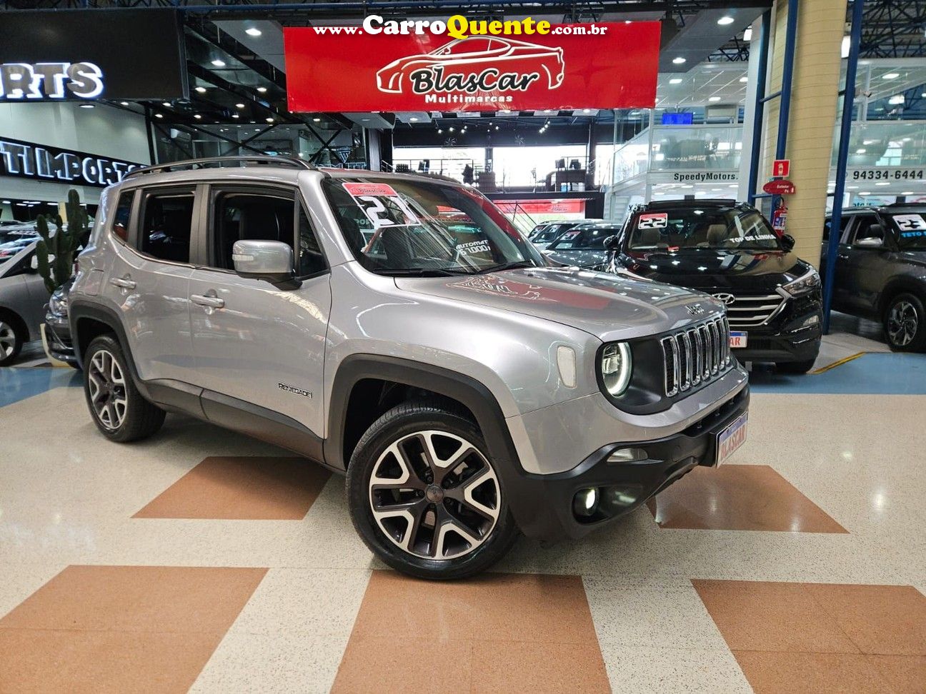JEEP RENEGADE 1.8 16V LONGITUDE 2021 - Loja