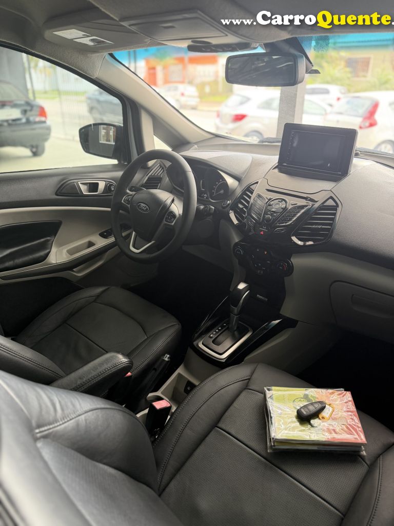 FORD   ECOSPORT TITANIUM 2.0 16V FLEX 5P AUT.   BRANCO 2014 2.0 FLEX - Loja