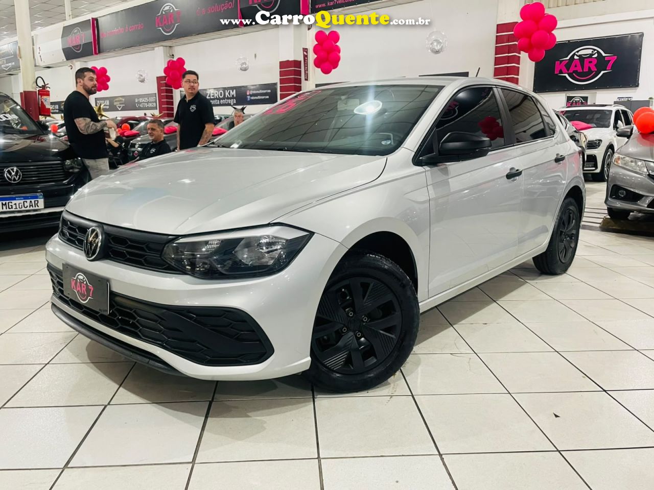VOLKSWAGEN   POLO TRACK 1.0 FLEX 12V 5P   PRATA 2026 1.0 FLEX - Loja