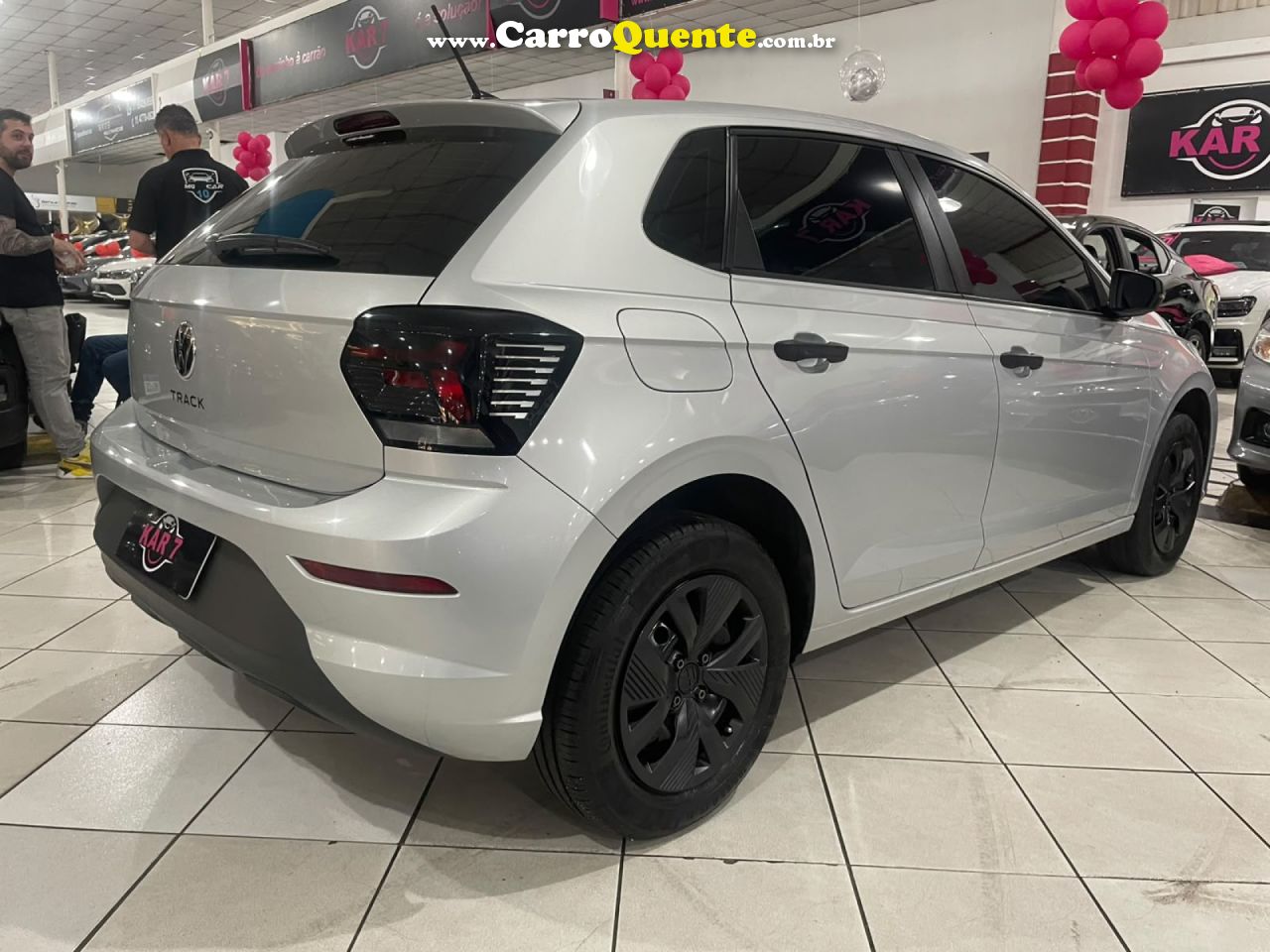 VOLKSWAGEN   POLO TRACK 1.0 FLEX 12V 5P   PRATA 2026 1.0 FLEX - Loja