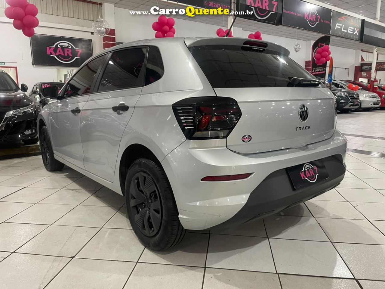 VOLKSWAGEN   POLO TRACK 1.0 FLEX 12V 5P   PRATA 2026 1.0 FLEX - Loja
