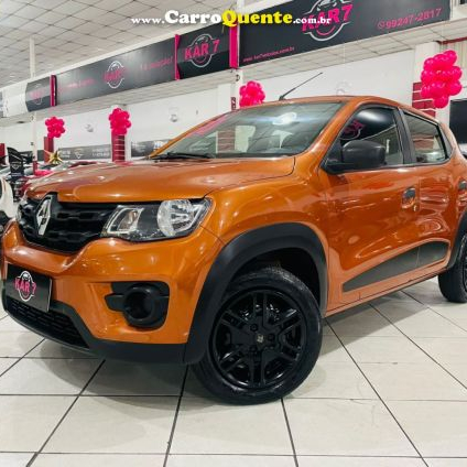 RENAULT   KWID ZEN 1.0 FLEX 12V 5P MEC.   LARANJA 2020 1.0 FLEX