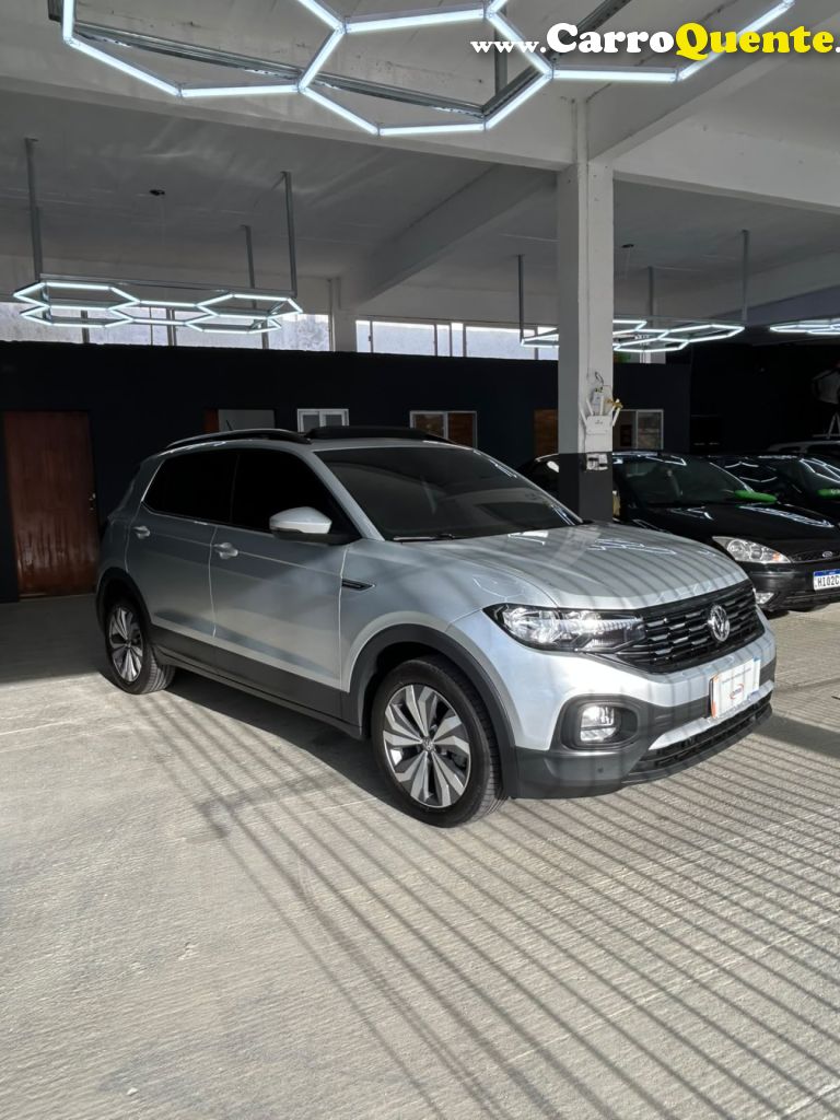 VOLKSWAGEN   T-CROSS COMFORTLINE 1.0 TSI FLEX 5P AUT.   PRATA 2020 1.0 FLEX - Loja