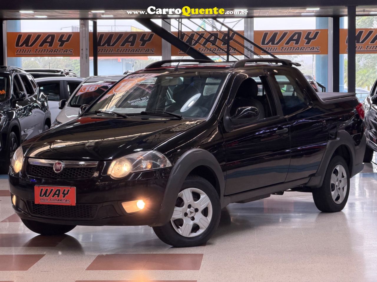 FIAT STRADA 1.6 MPI TREKKING CD 16V 2015 - Loja