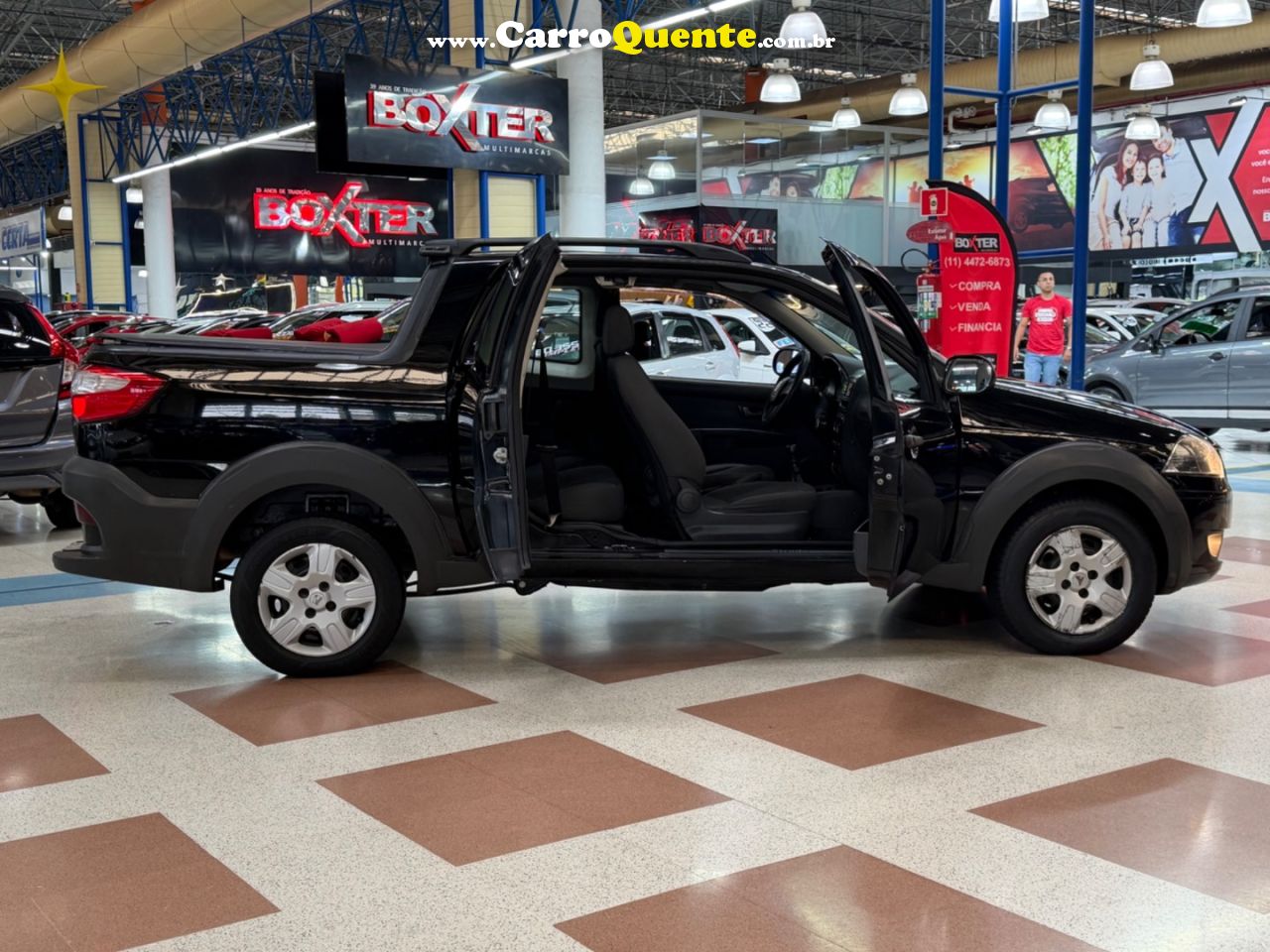 FIAT STRADA 1.6 MPI TREKKING CD 16V 2015 - Loja