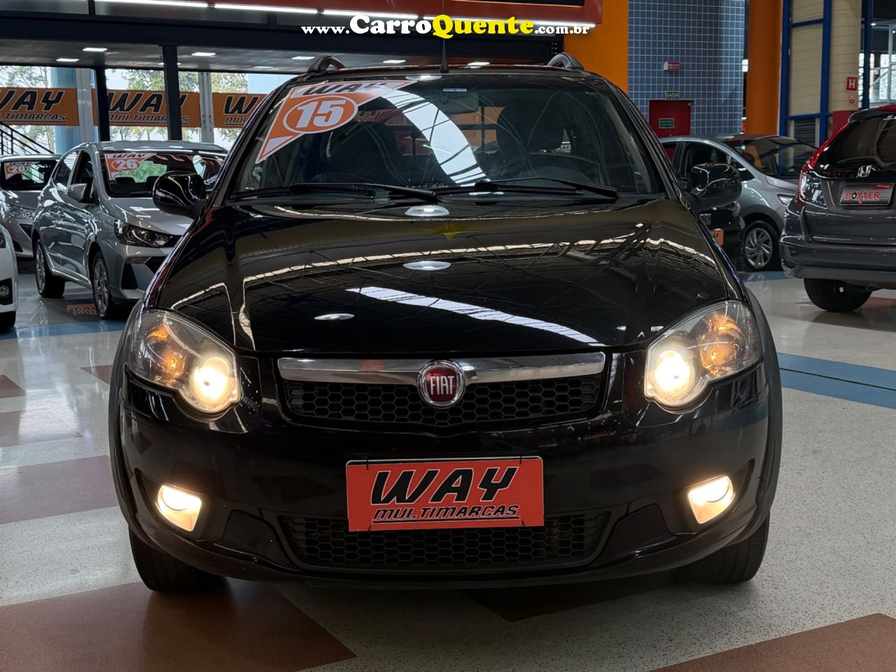 FIAT STRADA 1.6 MPI TREKKING CD 16V 2015 - Loja