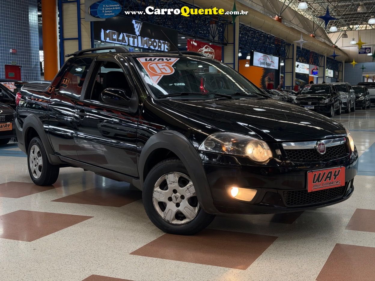 FIAT STRADA 1.6 MPI TREKKING CD 16V 2015 - Loja