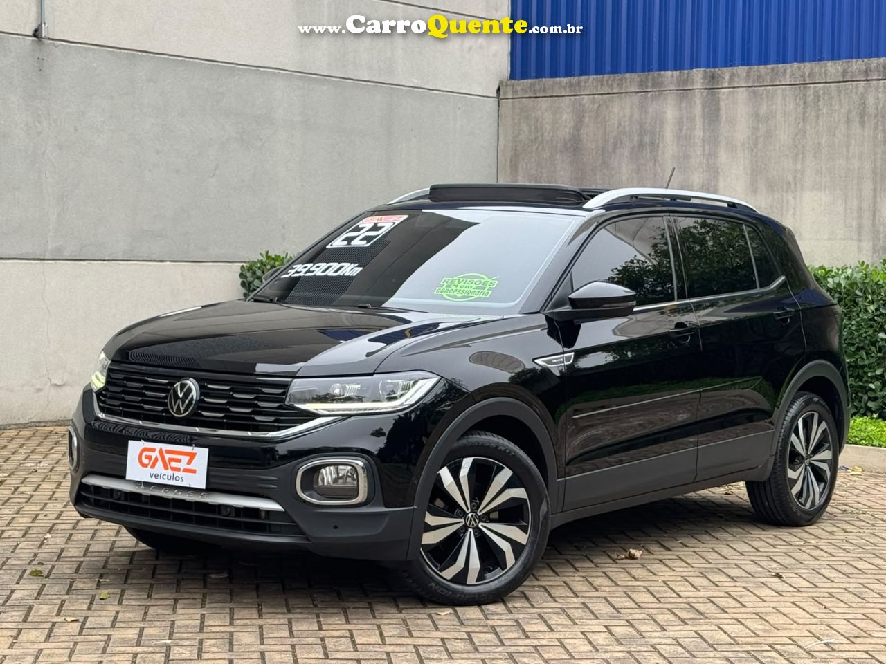 VOLKSWAGEN T-CROSS 1.4 250 TSI TOTAL HIGHLINE 2022 - Loja