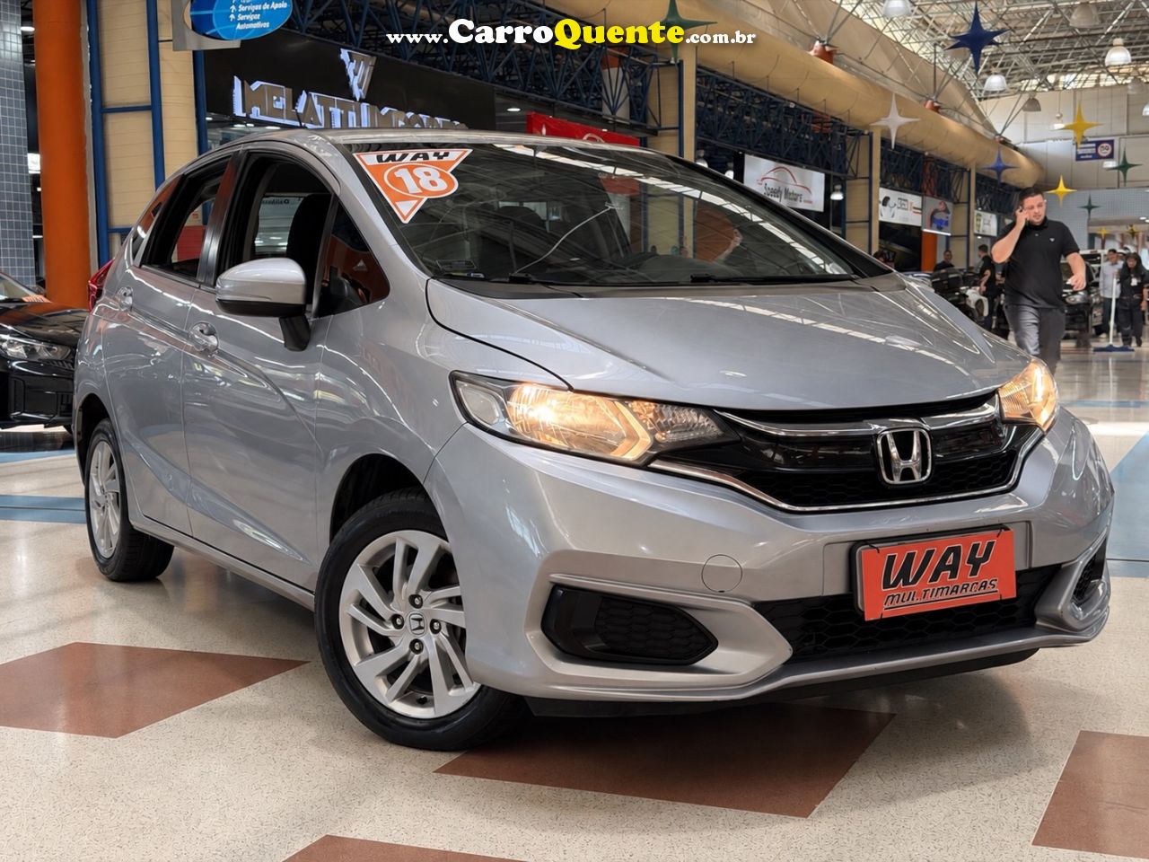HONDA FIT 1.5 DX 16V 2018 - Loja