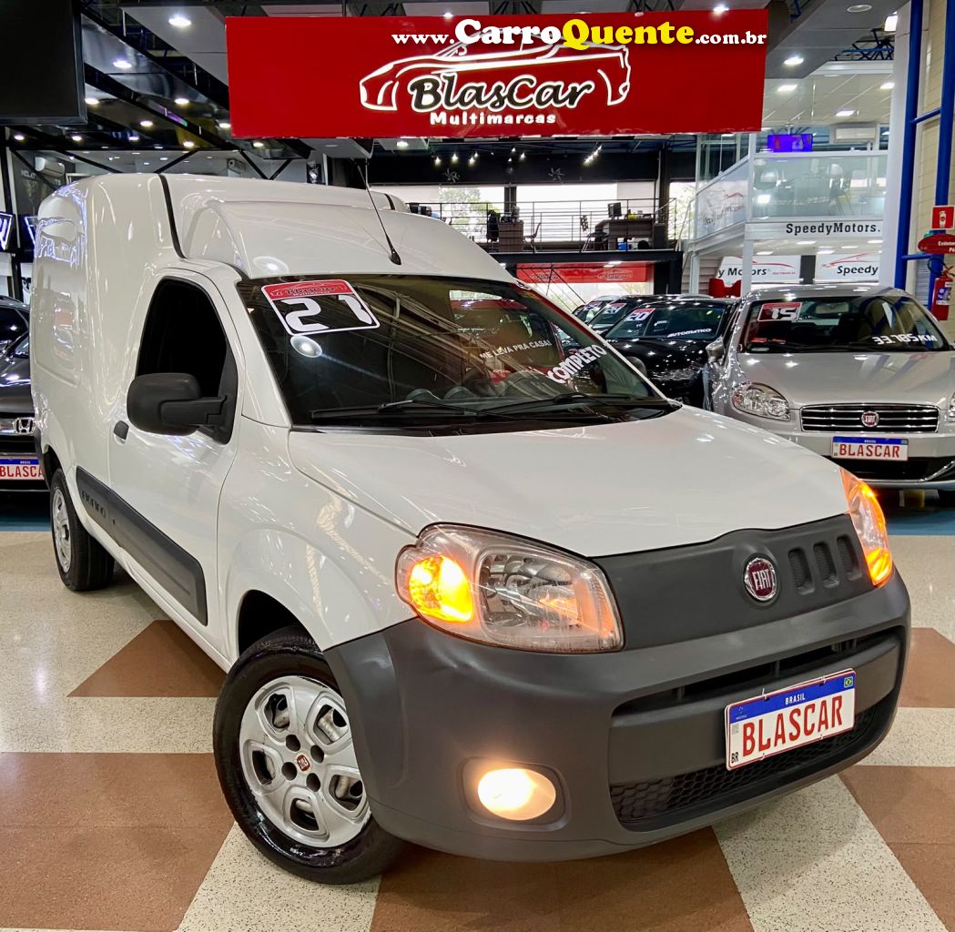 FIAT FIORINO 1.4 MPI FURGAO HARD WORKING 8V 2021 - Loja