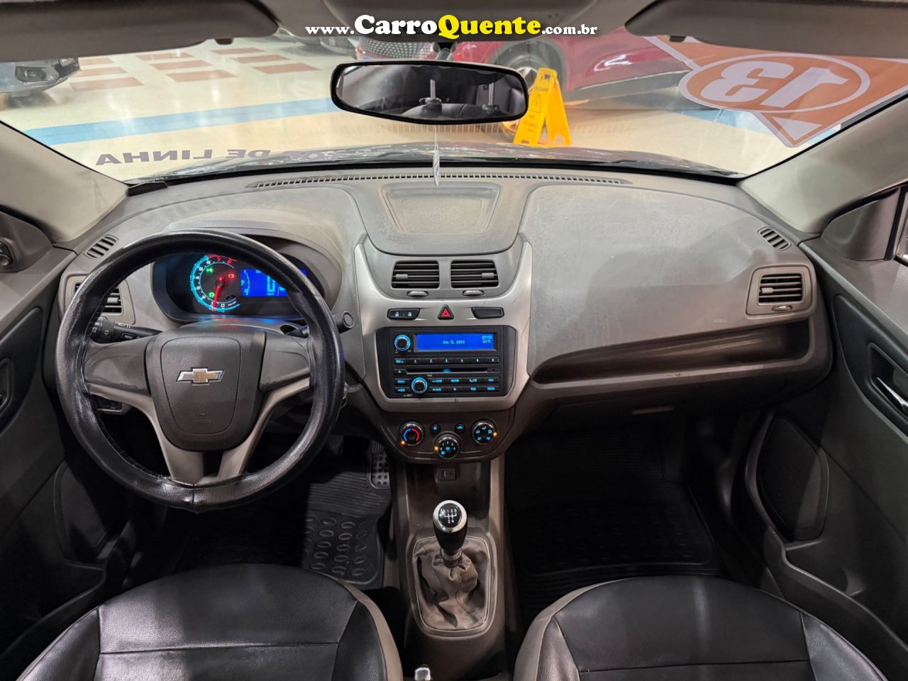 CHEVROLET COBALT 1.4 MPFI LT 8V 2013 - Loja