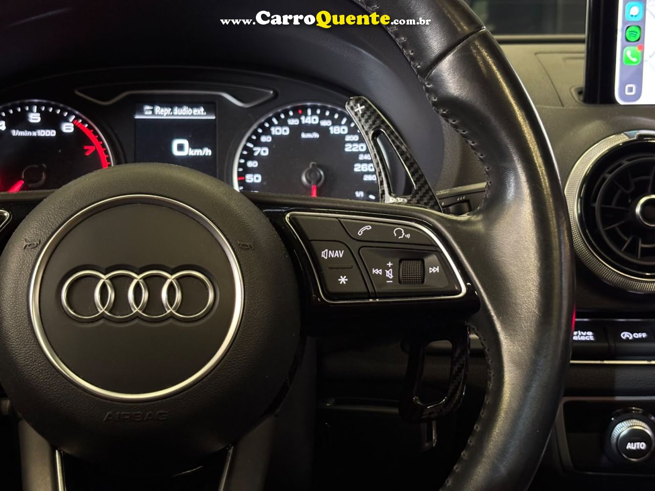 AUDI A3 2.0 TFSI SEDAN AMBITION 16V 2018 - Loja