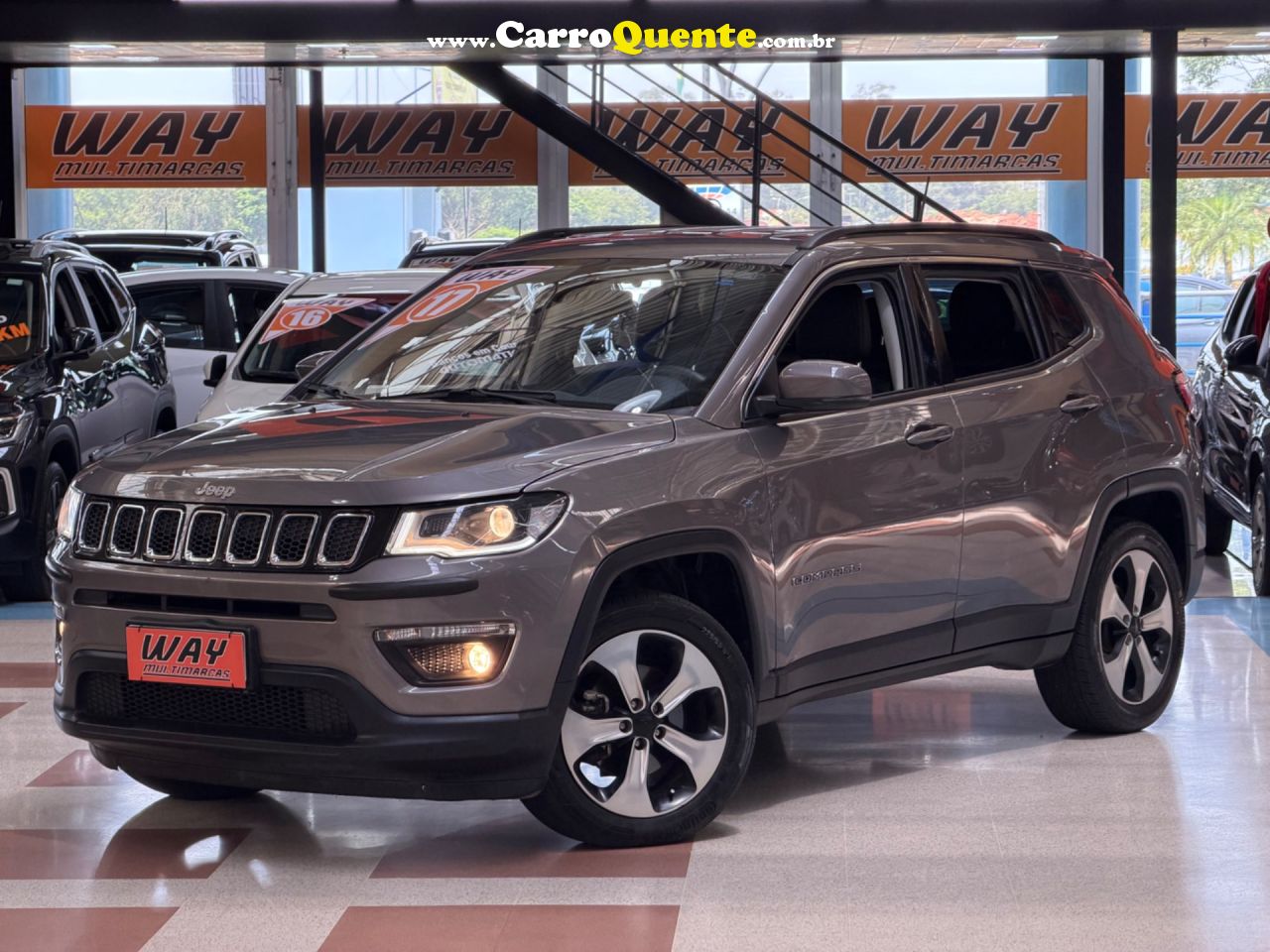 JEEP COMPASS 2.0 16V LONGITUDE 2017 - Loja