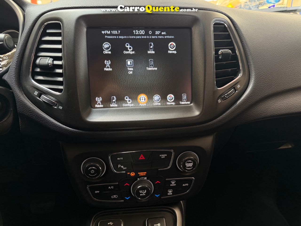 JEEP COMPASS 2.0 16V LONGITUDE 2017 - Loja