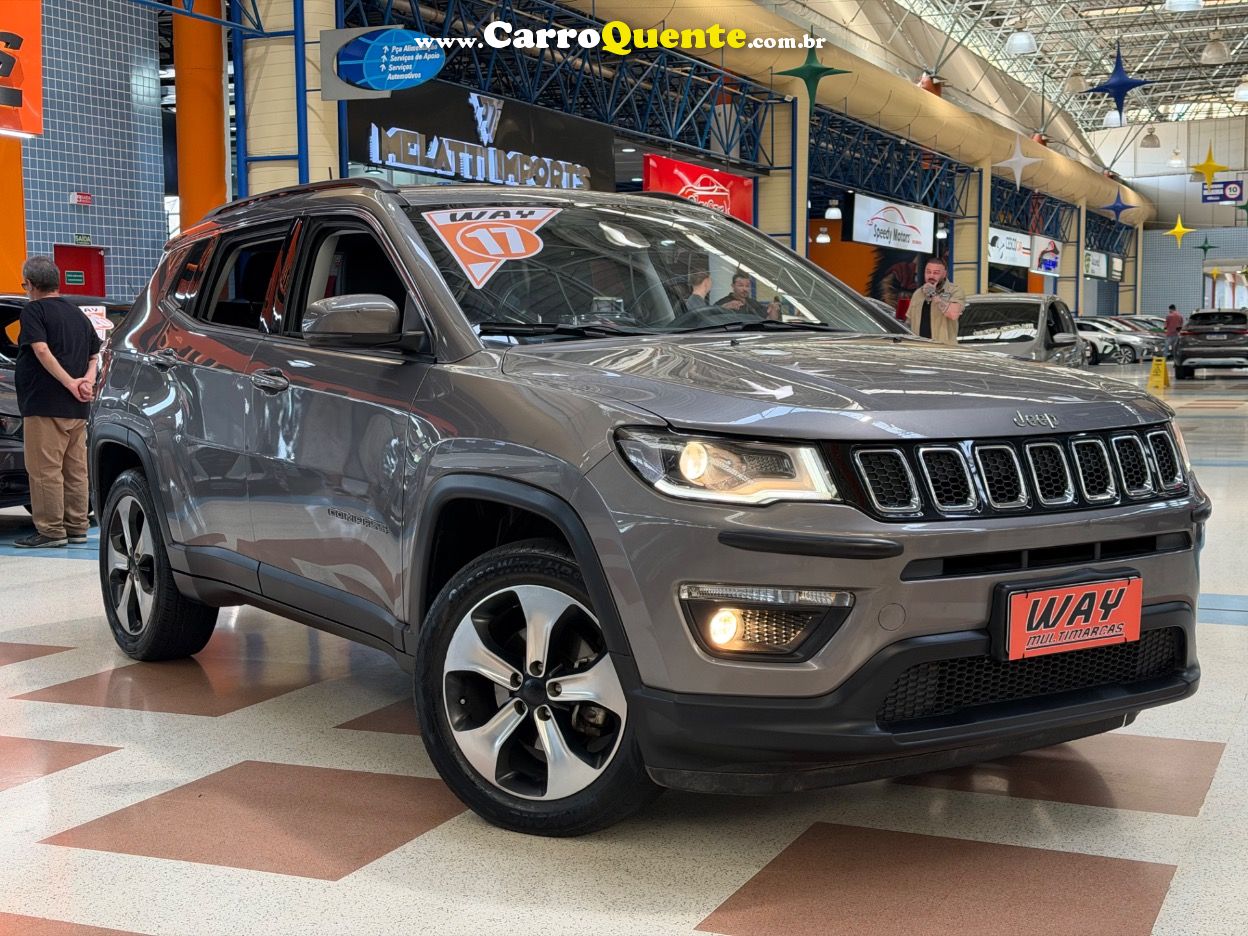 JEEP COMPASS 2.0 16V LONGITUDE 2017 - Loja