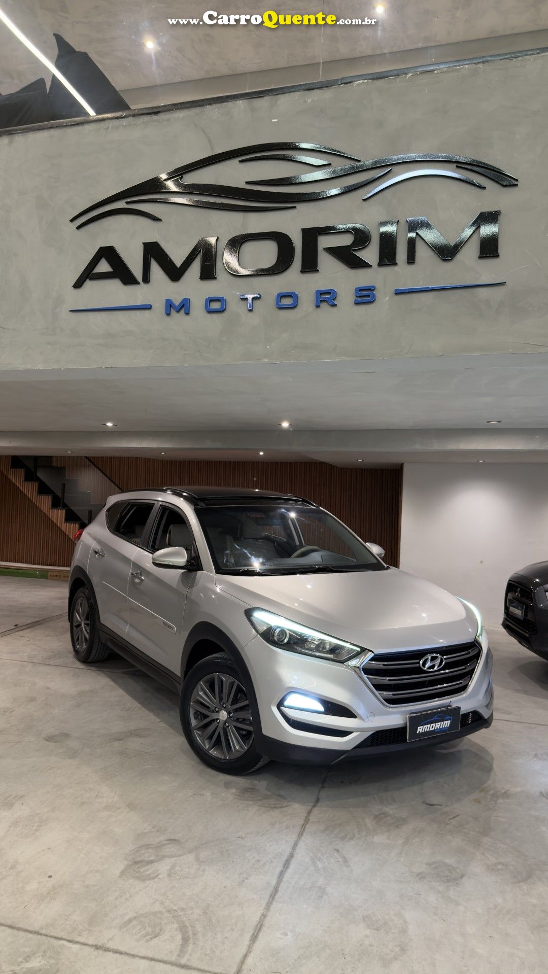 HYUNDAI   TUCSON GLS 1.6 TURBO 16V AUT.   PRATA 2018 1.6 GASOLINA - Loja