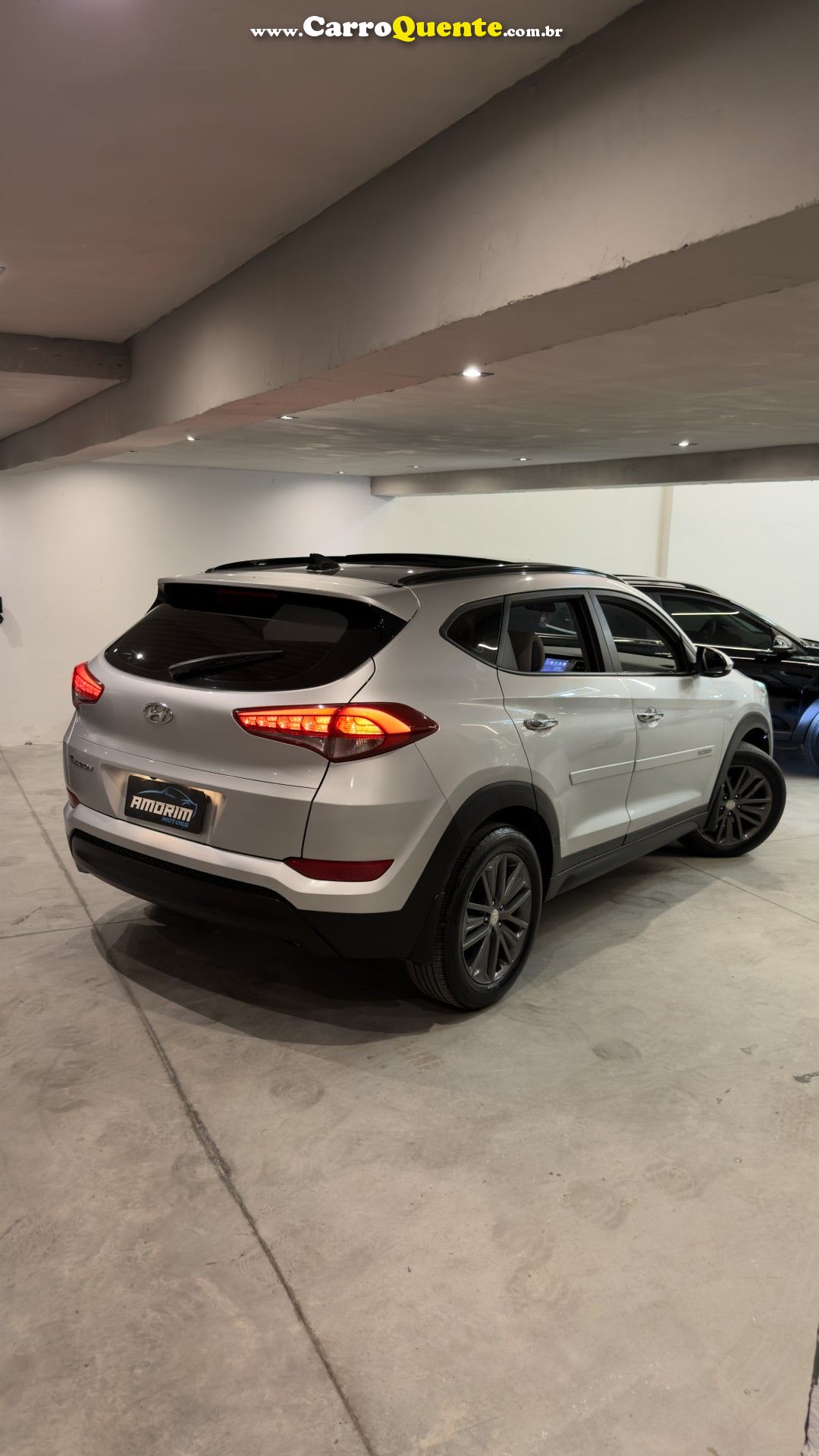 HYUNDAI   TUCSON GLS 1.6 TURBO 16V AUT.   PRATA 2018 1.6 GASOLINA - Loja