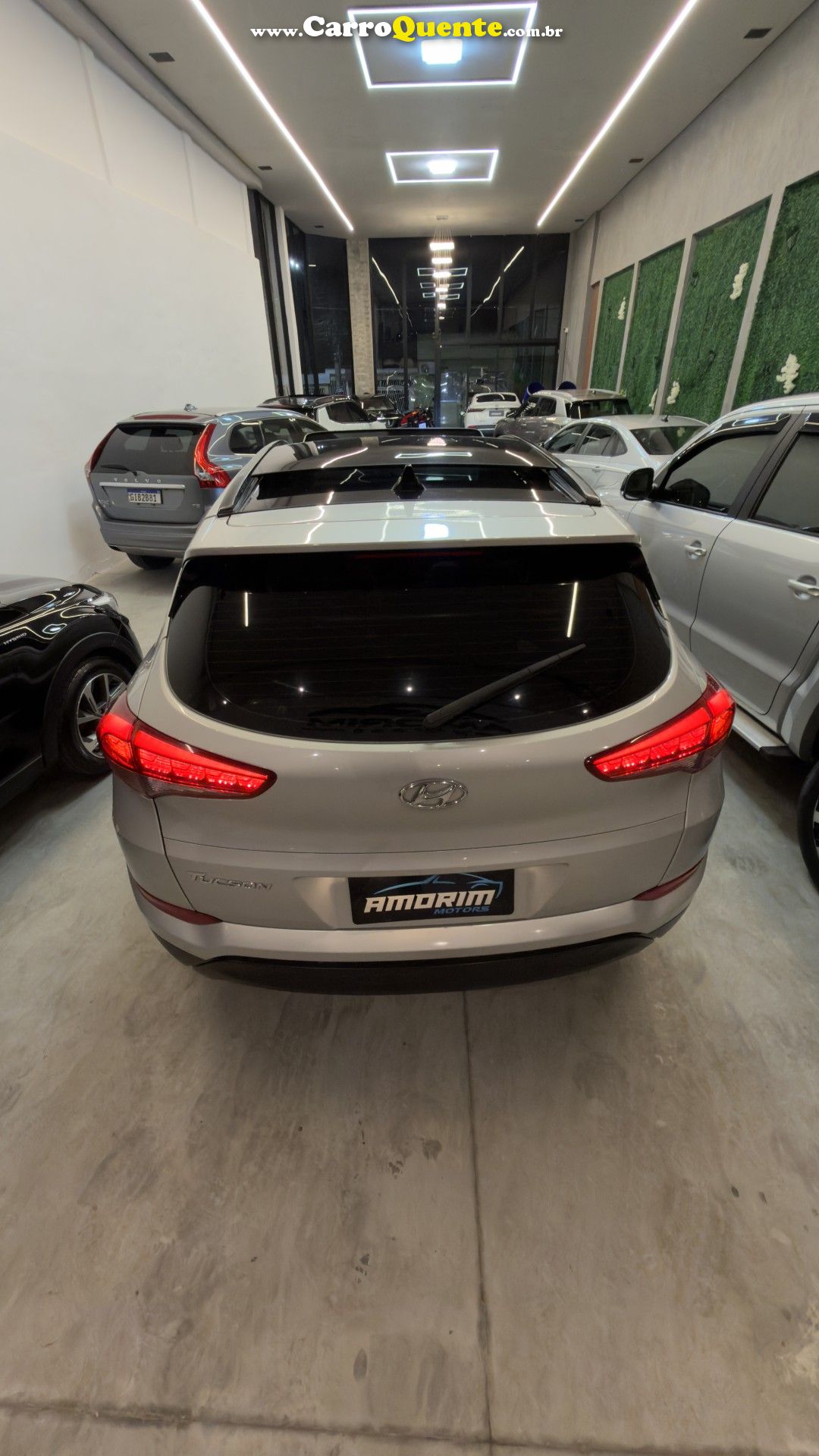 HYUNDAI   TUCSON GLS 1.6 TURBO 16V AUT.   PRATA 2018 1.6 GASOLINA - Loja
