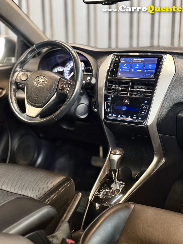 TOYOTA   YARIS XS 1.5 FLEX 16V 5P AUT.   CINZA 2019 1.5 FLEX - Loja