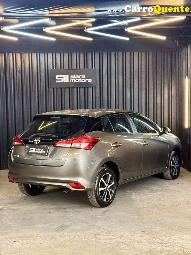 TOYOTA   YARIS XS 1.5 FLEX 16V 5P AUT.   CINZA 2019 1.5 FLEX - Loja