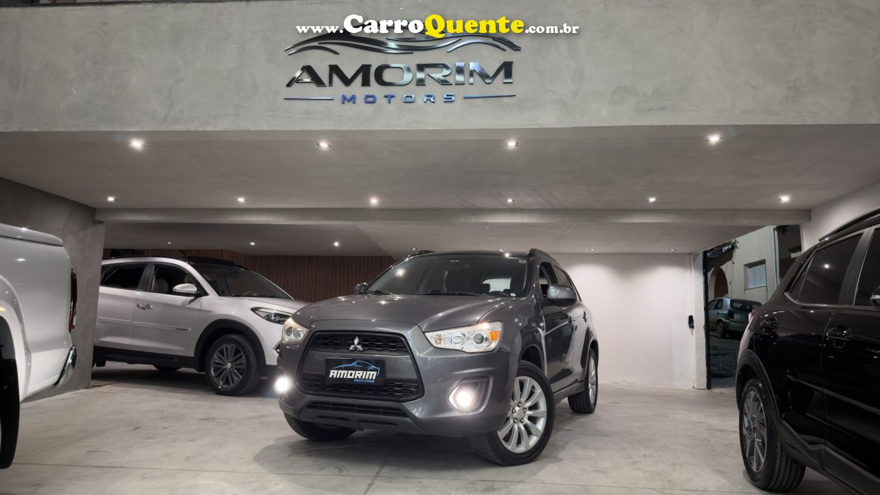 MITSUBISHI   ASX 2.0 16V 160CV AUT.   CINZA 2015 2.0 GASOLINA - Loja