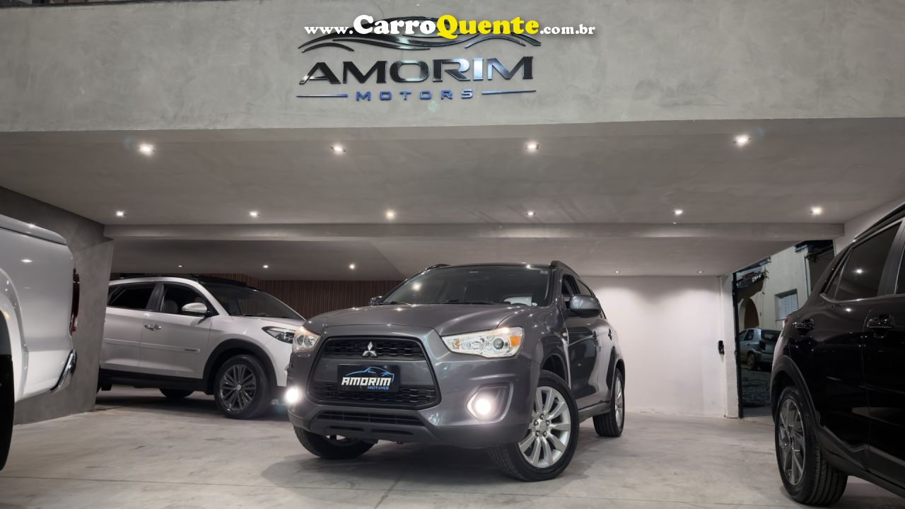 MITSUBISHI   ASX 2.0 16V 160CV AUT.   CINZA 2015 2.0 GASOLINA - Loja
