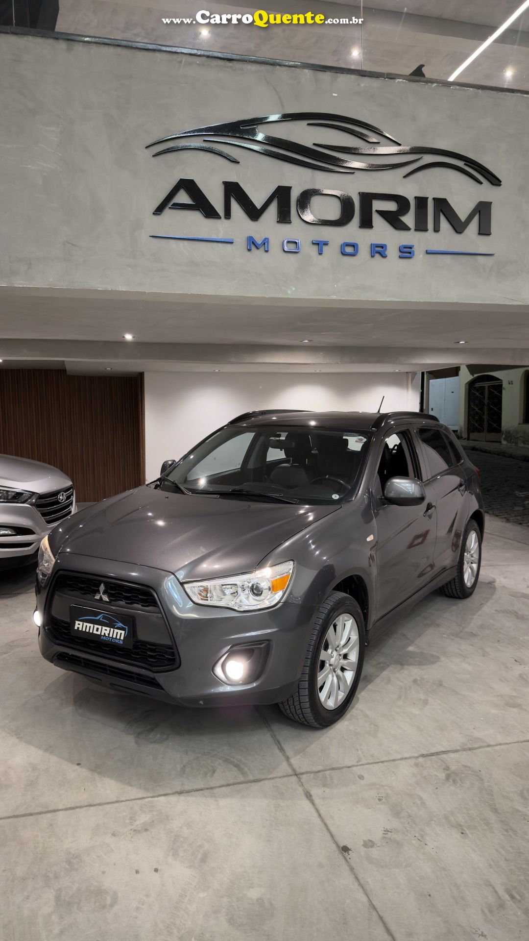MITSUBISHI   ASX 2.0 16V 160CV AUT.   CINZA 2015 2.0 GASOLINA - Loja