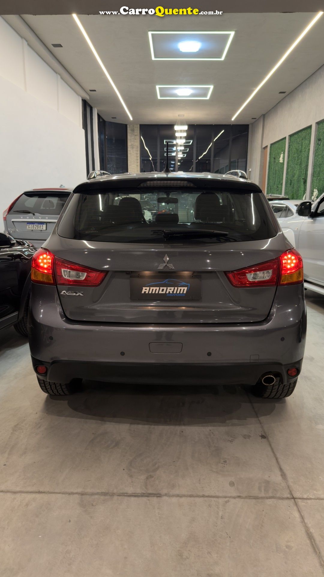 MITSUBISHI   ASX 2.0 16V 160CV AUT.   CINZA 2015 2.0 GASOLINA - Loja