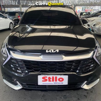 KIA   SPORTAGE EXP P. 1.6 T-GDI (HÍBRIDO)   PRETO 2024 1.6 GASOLINA E ELÉTRICO