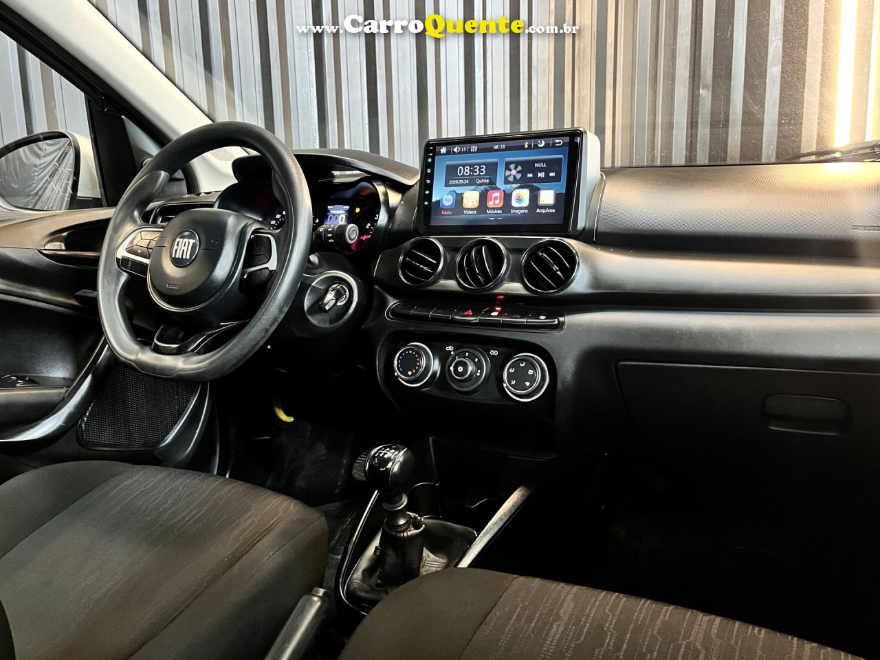 FIAT   ARGO 1.0 6V FLEX.   PRATA 2022 1.0 GASOLINA - Loja