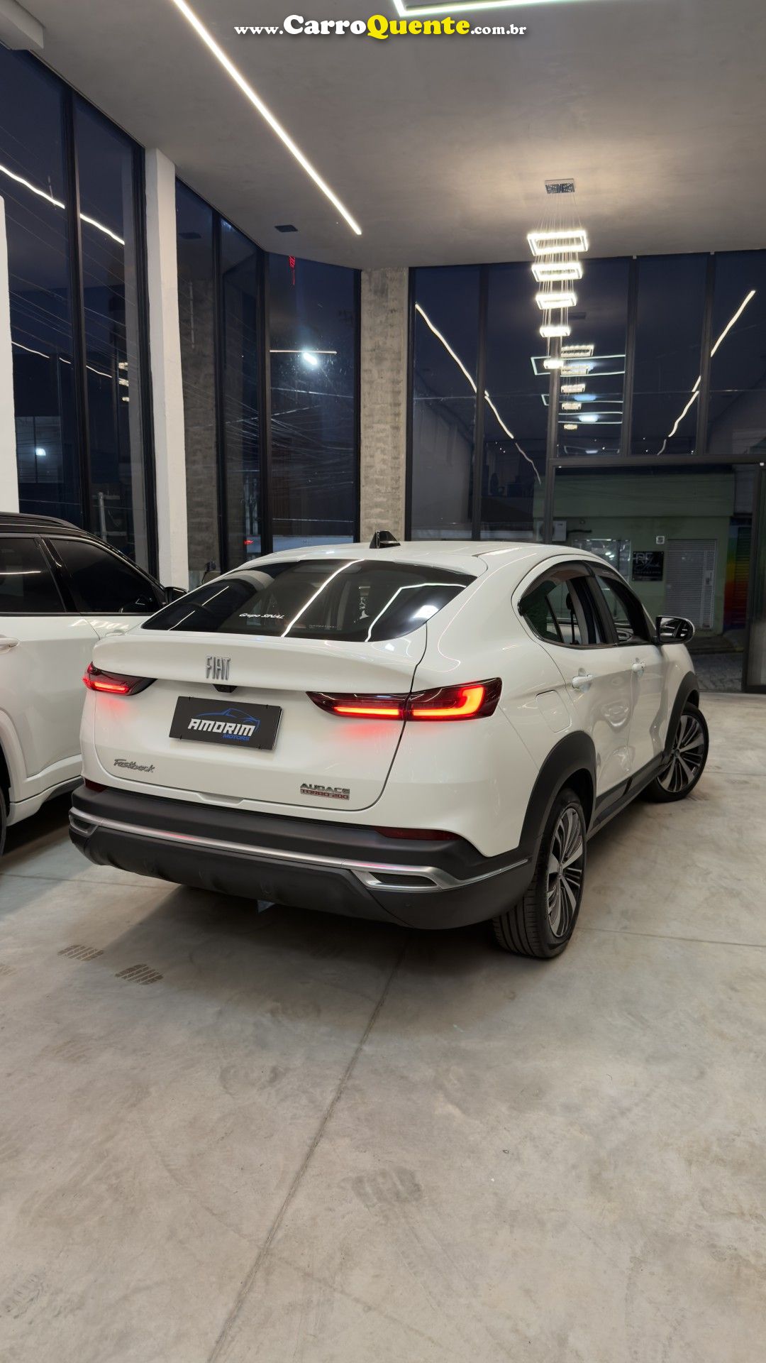 FIAT   FASTBACK AUDACE 1.0 200 T. FLEX AUT   BRANCO 2023 1.0 FLEX - Loja