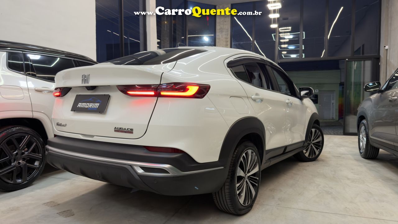 FIAT   FASTBACK AUDACE 1.0 200 T. FLEX AUT   BRANCO 2023 1.0 FLEX - Loja