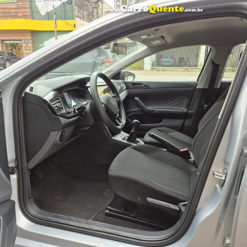 VOLKSWAGEN   POLO TRACK 1.0 FLEX 12V 5P   PRATA 2026 1.0 FLEX - Loja