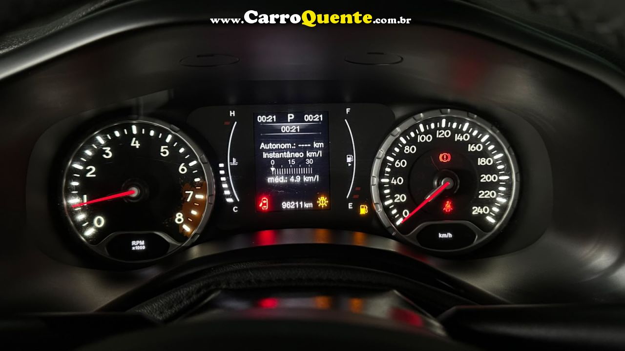 JEEP   RENEGADE SPORT 1.8 4X2 FLEX 16V AUT.   BRANCO 2018 1.8 FLEX - Loja