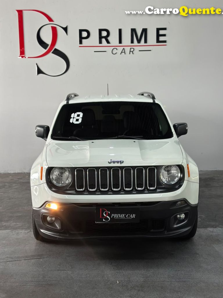 JEEP   RENEGADE SPORT 1.8 4X2 FLEX 16V AUT.   BRANCO 2018 1.8 FLEX - Loja