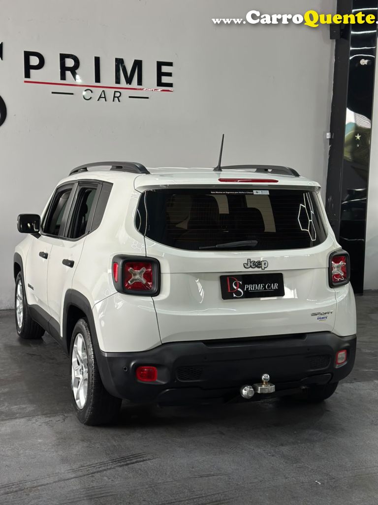 JEEP   RENEGADE SPORT 1.8 4X2 FLEX 16V AUT.   BRANCO 2018 1.8 FLEX - Loja