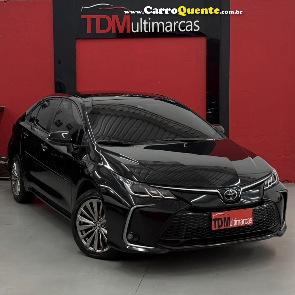 TOYOTA   COROLLA XEI 2.0 FLEX 16V AUT.   PRETO 2024 2.0 FLEX - Loja