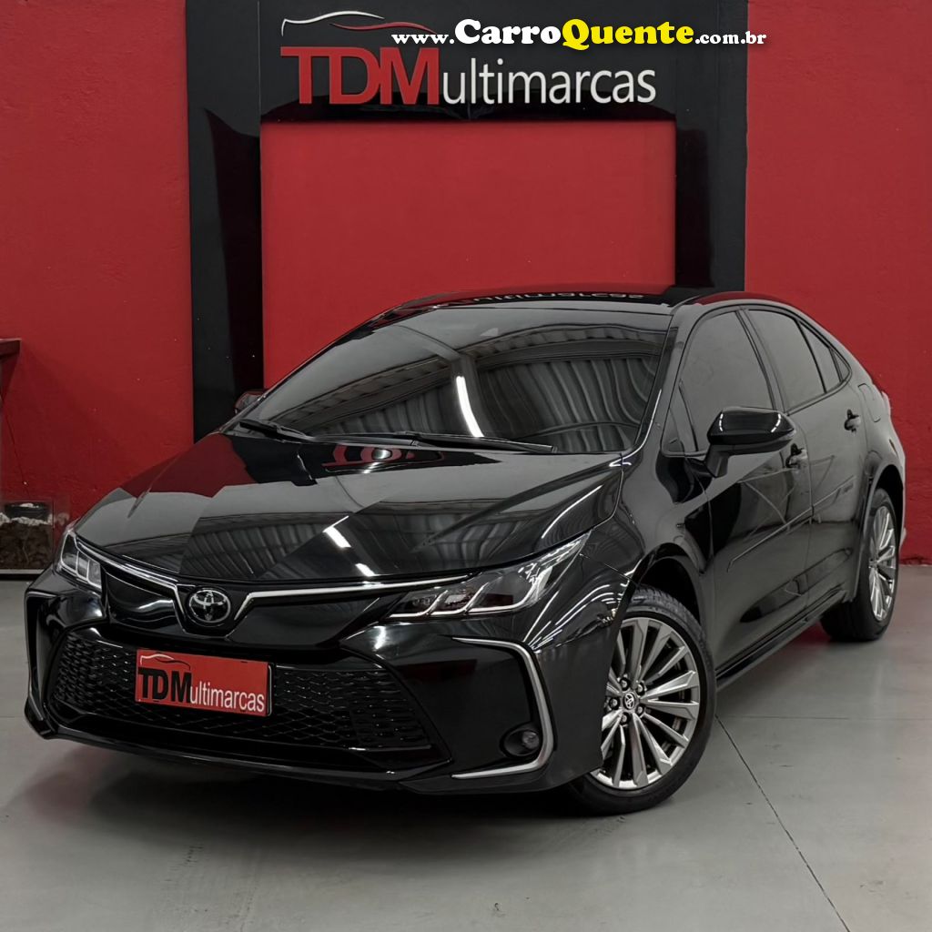 TOYOTA   COROLLA XEI 2.0 FLEX 16V AUT.   PRETO 2024 2.0 FLEX - Loja