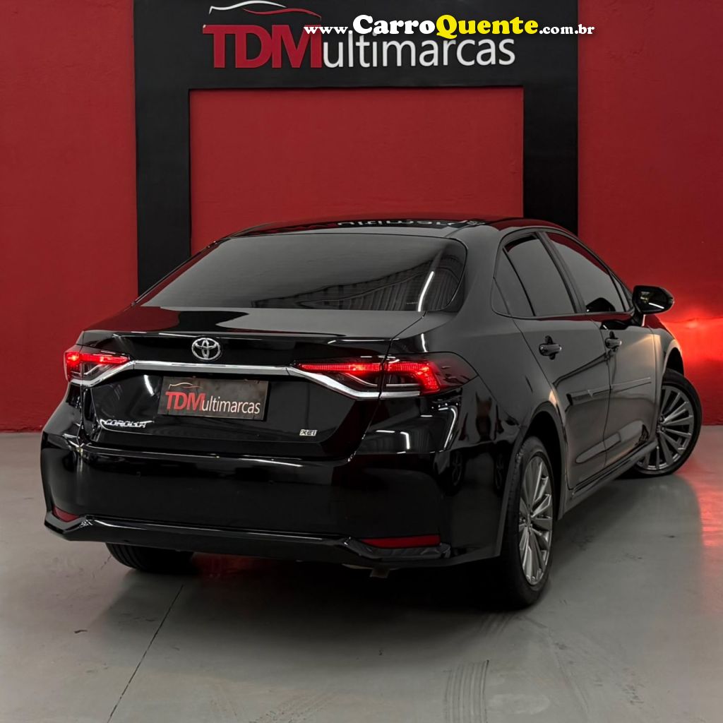 TOYOTA   COROLLA XEI 2.0 FLEX 16V AUT.   PRETO 2024 2.0 FLEX - Loja