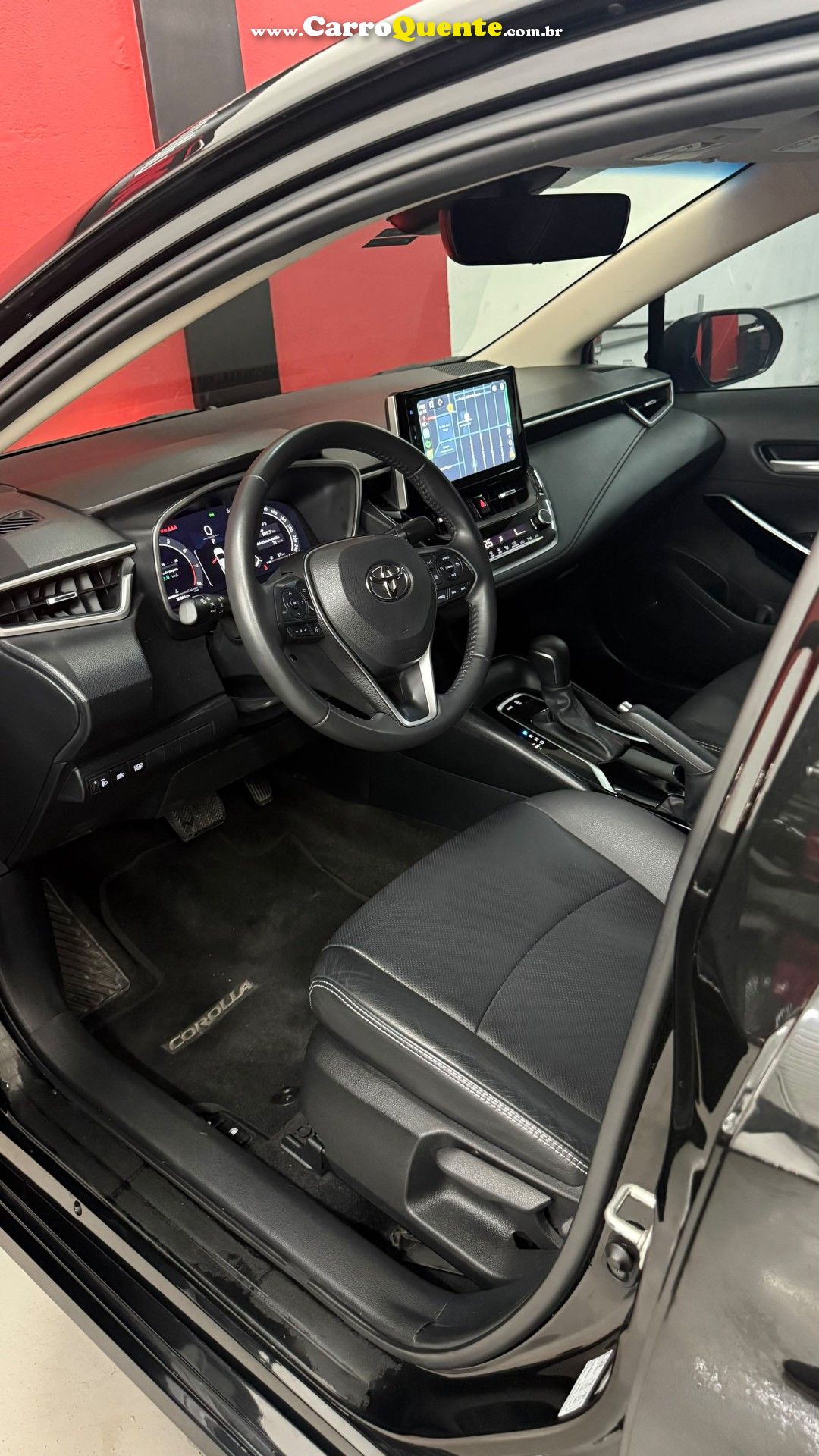 TOYOTA   COROLLA XEI 2.0 FLEX 16V AUT.   PRETO 2024 2.0 FLEX - Loja