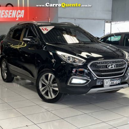 HYUNDAI   IX35 GLS 2.0 16V 2WD FLEX AUT.   PRETO 2016 2.0 FLEX