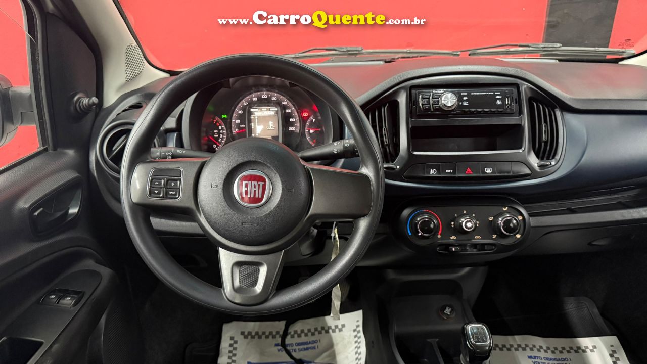 FIAT   UNO ATTRACTIVE 1.0 FLEX 6V 5P   BRANCO 2017 1.0 FLEX - Loja