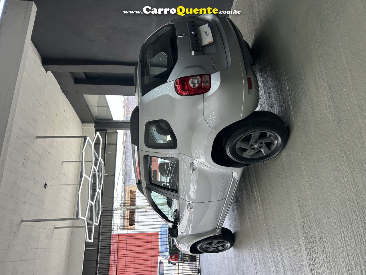 RENAULT   DUSTER DYNAMIQUE 1.6 FLEX 16V MEC.   PRATA 2012 1.6 FLEX - Loja