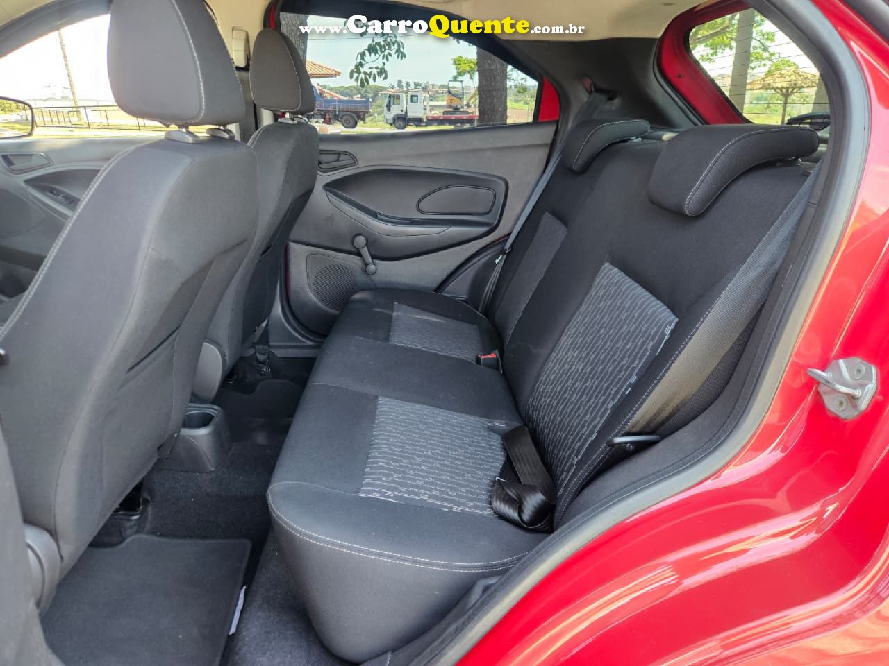 FORD   KA 1.0 SESE PLUS TIVCT FLEX 5P   VERMELHO 2015 1.0 FLEX - Loja