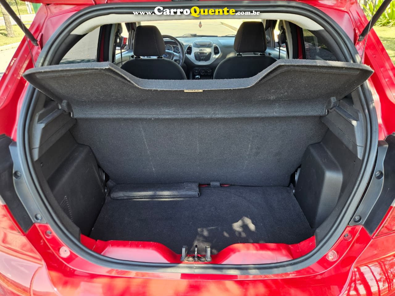 FORD   KA 1.0 SESE PLUS TIVCT FLEX 5P   VERMELHO 2015 1.0 FLEX - Loja
