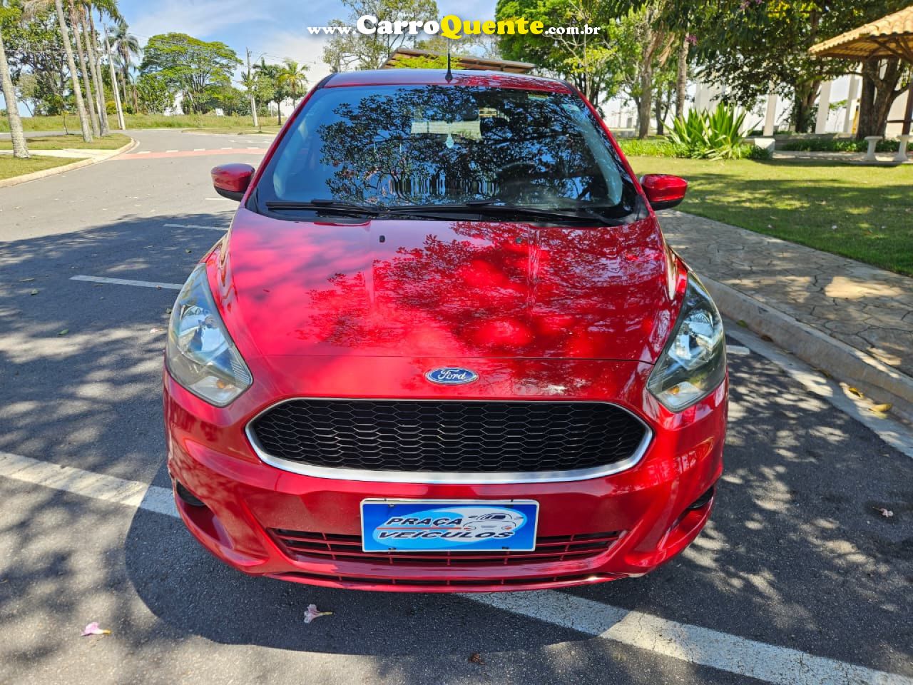 FORD   KA 1.0 SESE PLUS TIVCT FLEX 5P   VERMELHO 2015 1.0 FLEX - Loja