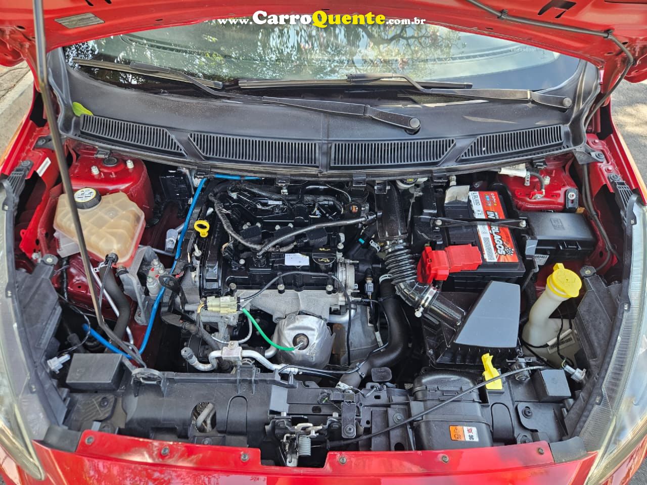 FORD   KA 1.0 SESE PLUS TIVCT FLEX 5P   VERMELHO 2015 1.0 FLEX - Loja