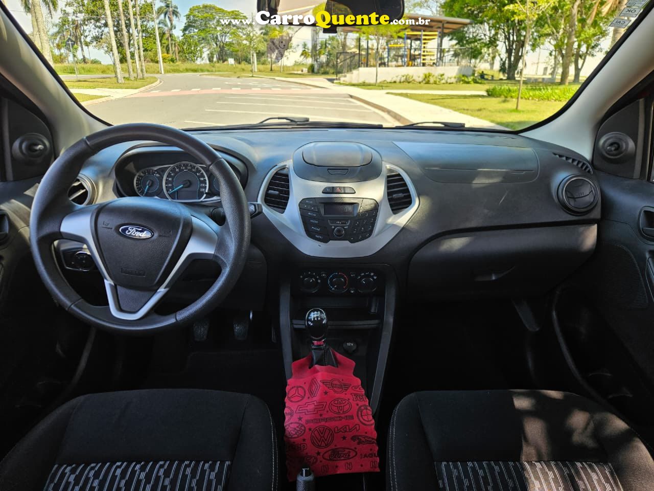 FORD   KA 1.0 SESE PLUS TIVCT FLEX 5P   VERMELHO 2015 1.0 FLEX - Loja