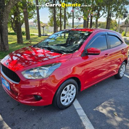 FORD   KA 1.0 SESE PLUS TIVCT FLEX 5P   VERMELHO 2015 1.0 FLEX